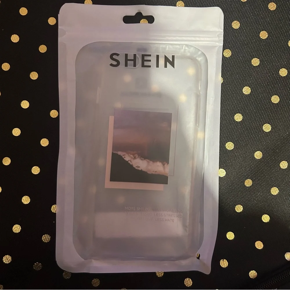 NWT IPHONE 6 CLEAR PHONE CASE FROM SHEIN